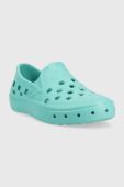 Дитячі кеди Vans UY Slip On TRK ALSN PSHFR колір бірюзовий