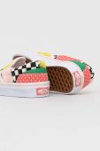 Дитячі кеди Vans UY Classic Slip On Patch FRTC MDGRE колір барвистий