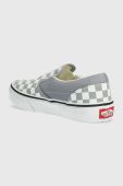 Дитячі кеди Vans UY Classic Slip On CTHR CHBD TRDWN колір сірий