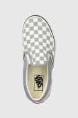 Дитячі кеди Vans UY Classic Slip On CTHR CHBD TRDWN колір сірий
