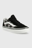 Дитячі кеди Vans UY Old Skool ZEBR BLACK колір чорний