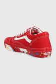 Дитячі кеди Vans UY Old Skool PTSP DRRED колір червоний