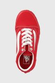 Дитячі кеди Vans UY Old Skool PTSP DRRED колір червоний