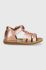 Дитячі шкіряні сандалі Pom D'api колір рожевий (2988374)