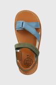 Дитячі шкіряні сандалі Pom D'api колір барвистий (3207577)