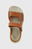 Дитячі шкіряні сандалі Shoo Pom колір коричневий (3006766)