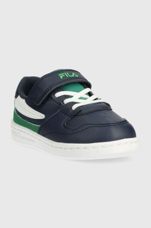 Дитячі кросівки Fila FXVENTUNO VELCRO колір синій China фото 2