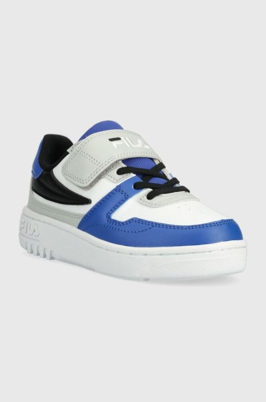 Дитячі кросівки Fila FXVENTUNO VELCRO колір блакитний фото 2