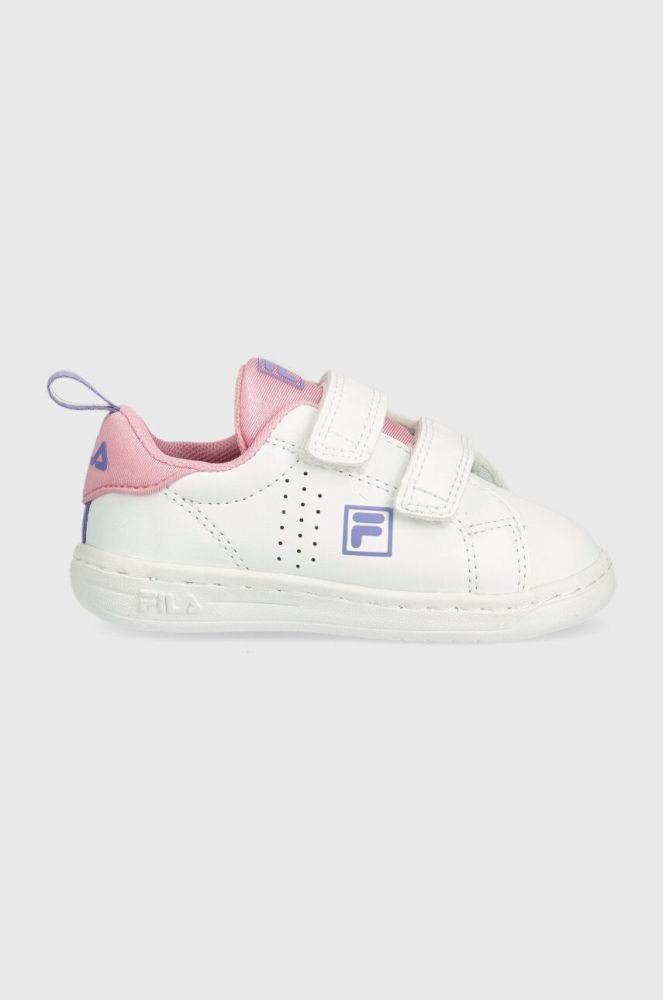 Дитячі кросівки Fila FFK0113 CROSSCOURT 2 NT velcro колір білий (2992986)