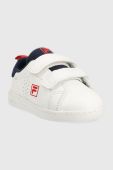 Дитячі кросівки Fila FFK0113 CROSSCOURT 2 NT velcro колір білий (2994247)