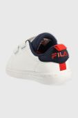 Дитячі кросівки Fila FFK0113 CROSSCOURT 2 NT velcro колір білий (2994247)