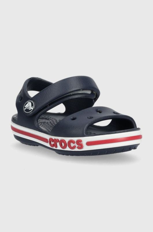 Дитячі сандалі Crocs CROCS BAYABAND SANDAL колір синій фото 2
