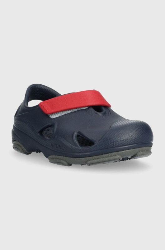 Дитячі сандалі Crocs ALL TERRAIN FISHERMAN SANDAL колір синій фото 2