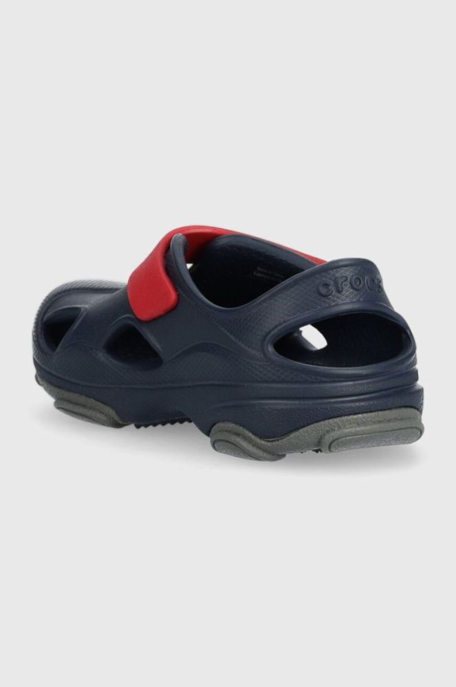 Дитячі сандалі Crocs ALL TERRAIN FISHERMAN SANDAL колір синій фото 3