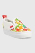 Дитячі кеди Vans TD Slip-On V HARB CHBD колір білий
