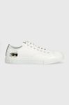 Шкіряні кеди Karl Lagerfeld KL50315 KAMPUS III чоловічі колір білий Шкіряні кеди Karl Lagerfeld KL50315 KAMPUS III чоловічі колір білий