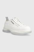 Шкіряні кеди Karl Lagerfeld KL22921 Lunar колір білий