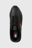 Кросівки Tommy Jeans Em0em00898 Leather Runner Tjm Ess колір чорний