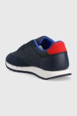 Кросівки Tommy Jeans EM0EM01136 TOMMY JEANS LEATHER RUNNER колір синій