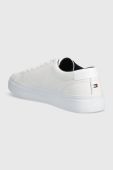 Шкіряні кросівки Tommy Hilfiger FM0FM04351 MODERN VULC CORPORATE LEATHER колір білий
