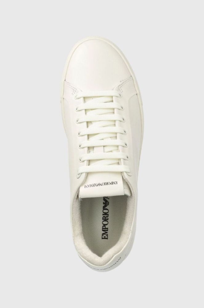 Шкіряні кросівки Emporio Armani X4X598 XF662 00894 колір білий X4X598 XF662 00894 фото 4