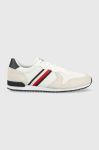 Кросівки Tommy Hilfiger ICONIC MIX RUNNER колір білий FM0FM04733 Кросівки Tommy Hilfiger ICONIC MIX RUNNER колір білий FM0FM04733