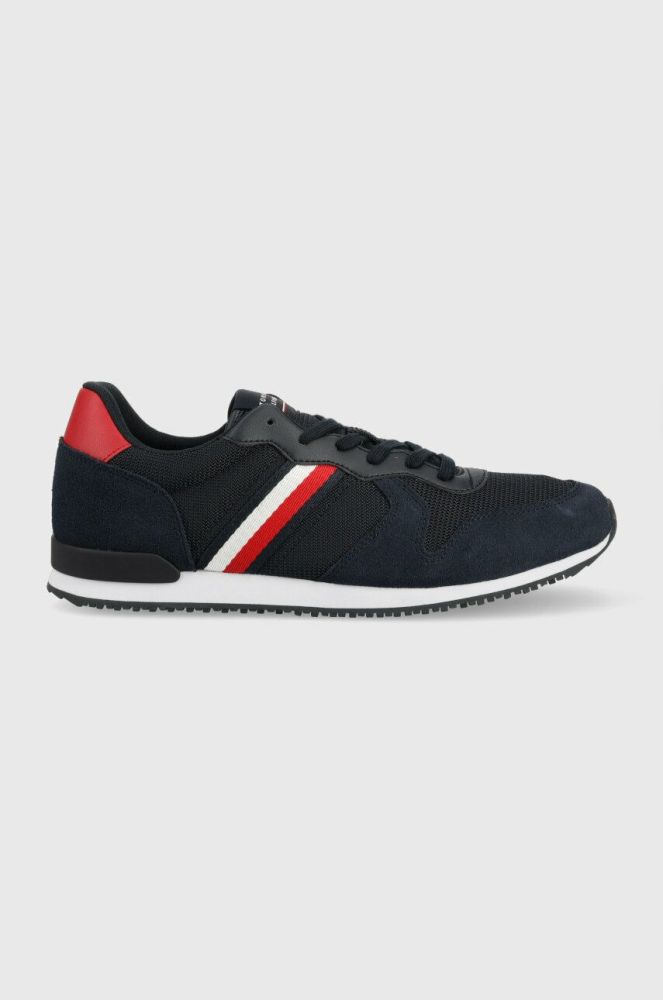 Кросівки Tommy Hilfiger ICONIC MIX RUNNER колір синій FM0FM04733