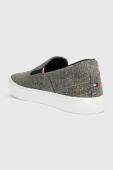 Кеди Tommy Hilfiger TH HI VULC CORE LOW SLIP ON чоловічі колір коричневий