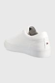 Шкіряні кросівки Tommy Hilfiger ELEVATED VULC LEATHER LOW колір білий FM0FM04418 (3101544)