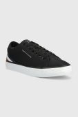 Кеди Tommy Hilfiger TH HI VULC CORE LOW STRIPES колір чорний FM0FM04735