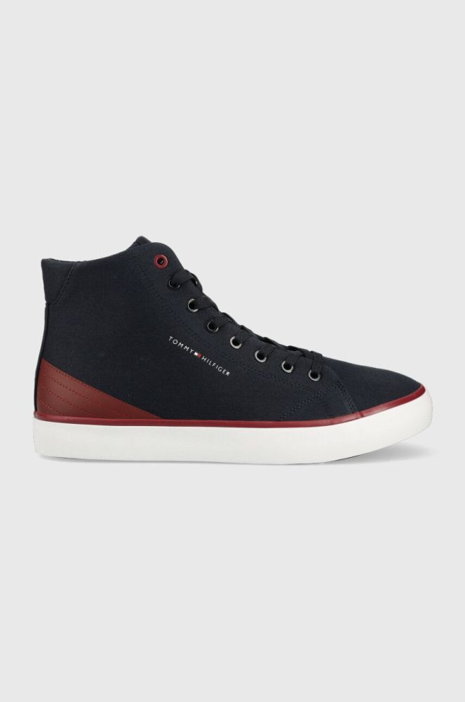 Кеди Tommy Hilfiger TH HI VULC CORE CANVAS Чоловічі колір синій