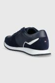 Шкіряні кросівки Tommy Hilfiger RUNNER EVO LEATHER колір синій FM0FM04479