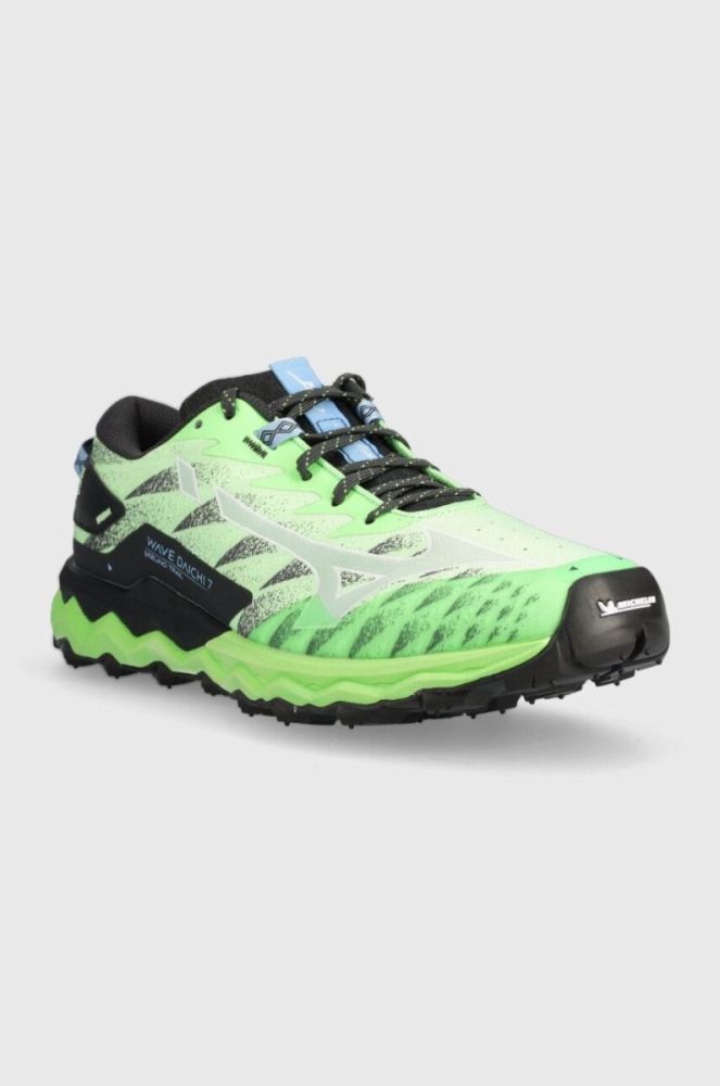 Черевики Mizuno Wave Daichi 7 чоловічі колір зелений фото 2