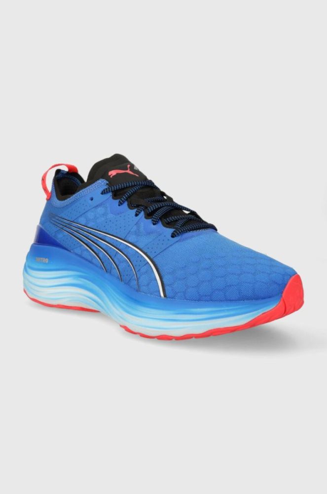 Бігові кросівки Puma ForeverRun Nitro колір блакитний фото 2