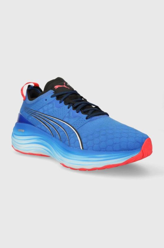 Бігові кросівки Puma ForeverRun Nitro колір блакитний фото 2
