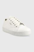 Шкіряні кросівки Guess Udine колір білий FM5UDI LEA12 WHITE