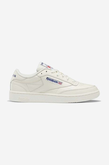 Шкіряні кросівки Reebok Classic Club C 85 колір білий HP4321-CK/CHK/COB