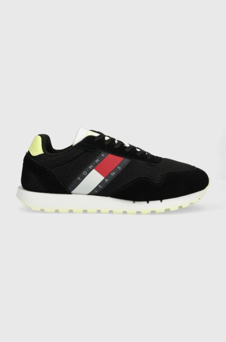 Кросівки Tommy Jeans RETRO RUNNER MESH колір чорний EM0EM01172
