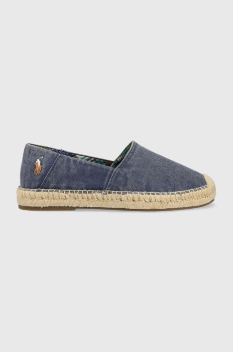 Еспадрилі Polo Ralph Lauren Cevio Slip 8,03894E+11 колір блакитний Еспадрилі Polo Ralph Lauren Cevio Slip 8,03894E+11 колір блакитний