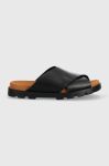 Шкіряні шльопанці Camper Brutus Sandal чоловічі колір чорний K100775.013 Шкіряні шльопанці Camper Brutus Sandal чоловічі колір чорний K100775.013