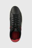 Шкіряні кросівки Lacoste EUROPA PRO колір чорний 44SMA0012