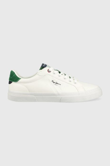 Кеди Pepe Jeans KENTON чоловічі колір білий PMS30906 (3050229)