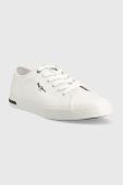 Кеди Pepe Jeans KENTON чоловічі колір білий PMS30910