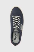 Кеди Pepe Jeans MAOUI чоловічі колір синій PMS30917