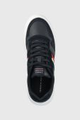 Кросівки Tommy Hilfiger LIGHTWEIGHT LEATHER MIX CUP колір синій FM0FM04427