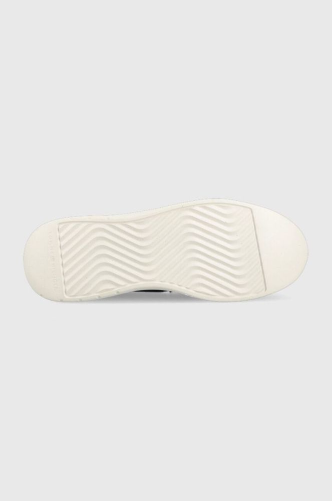 Замшеві мокасини Tommy Hilfiger TOMMY HILFIGER HYBRID LOAFER чоловічі колір синій FM0FM04440 фото 5