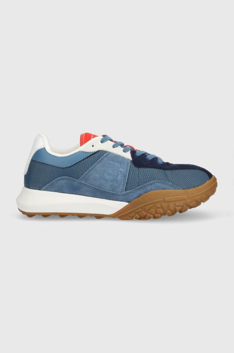 Кросівки Tommy Hilfiger RETRO MODERN RUNNER MIX FM0FM04499 колір блакитний