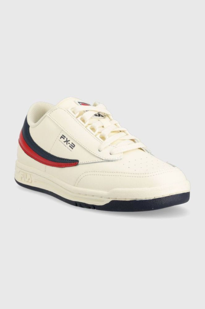 Шкіряні кросівки Fila ORIGINAL TENNIS колір бежевий (3097269) фото 2