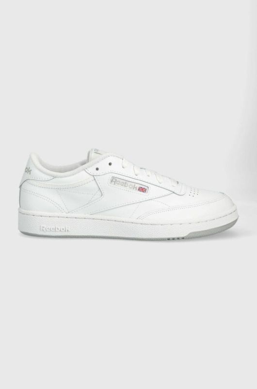 Шкіряні кросівки Reebok Classic Club C колір білий FZ6011-WH/WH/PG3