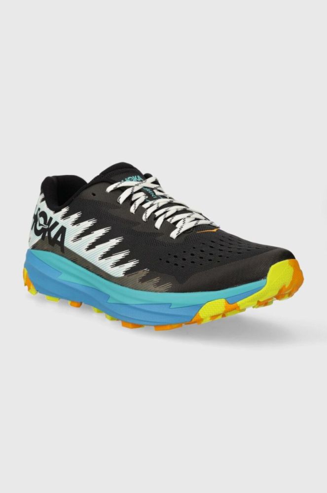 Бігові кросівки Hoka One One Torrent 3 колір чорний фото 2